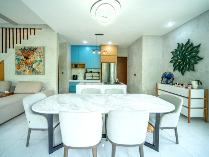 Dining room at Gang Beji Villa, Dalung