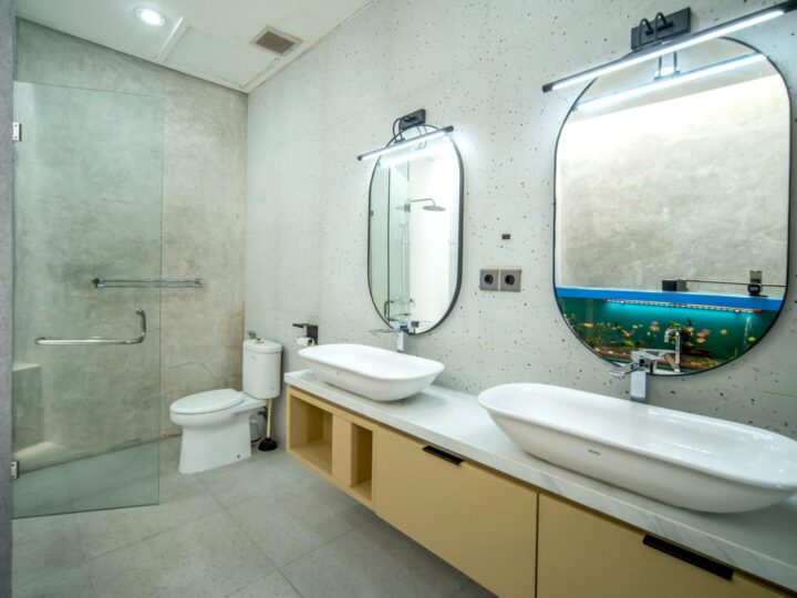 Bathroom at Gang Beji Villa, Dalung