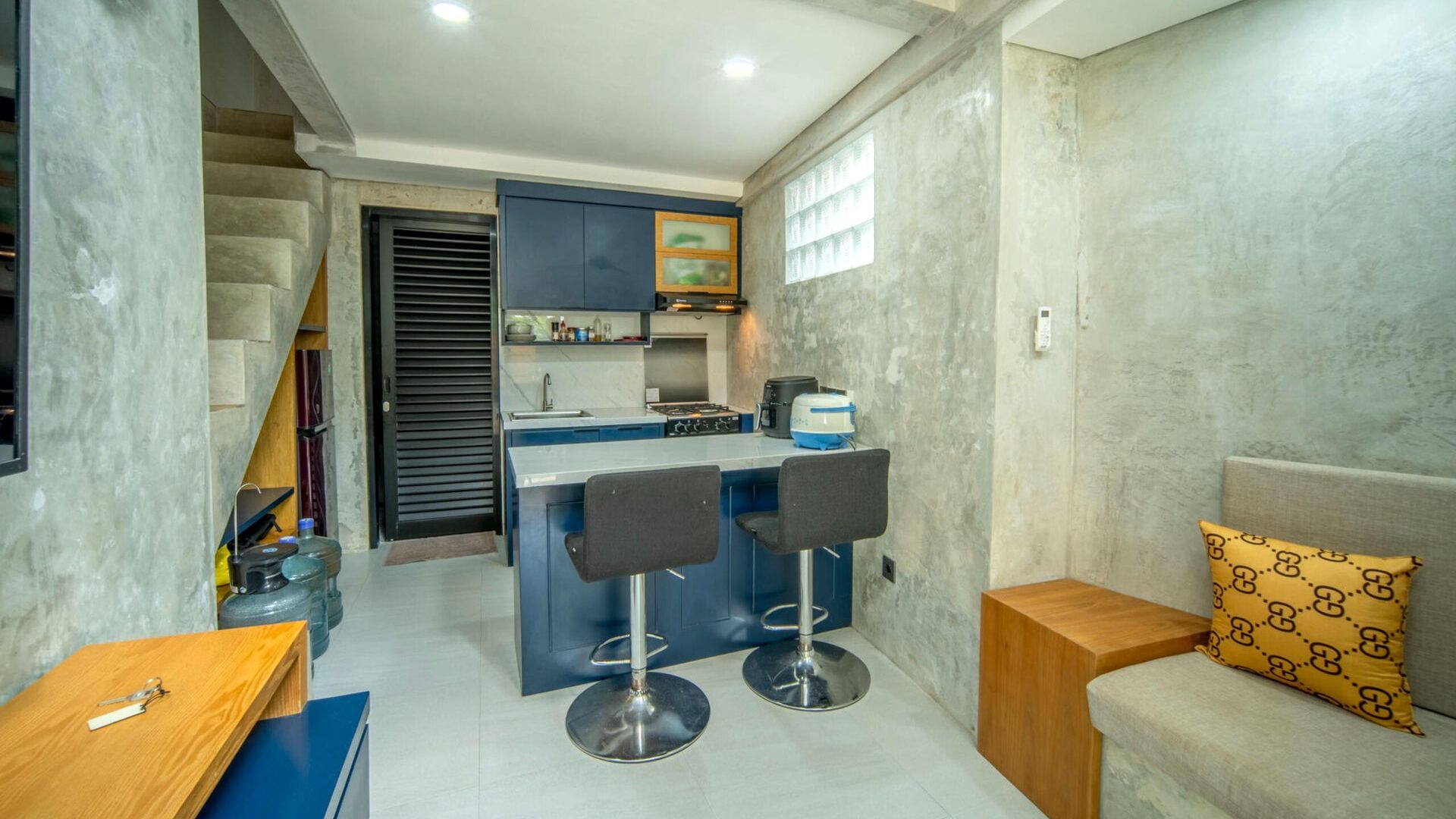 Pantry bar at Gang Beji Villa, Dalung