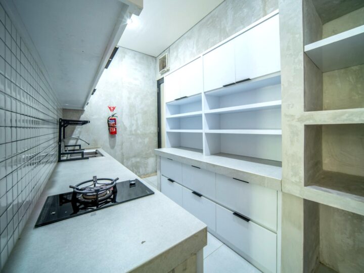 Back kitchen at Gang Beji Villa, Dalung