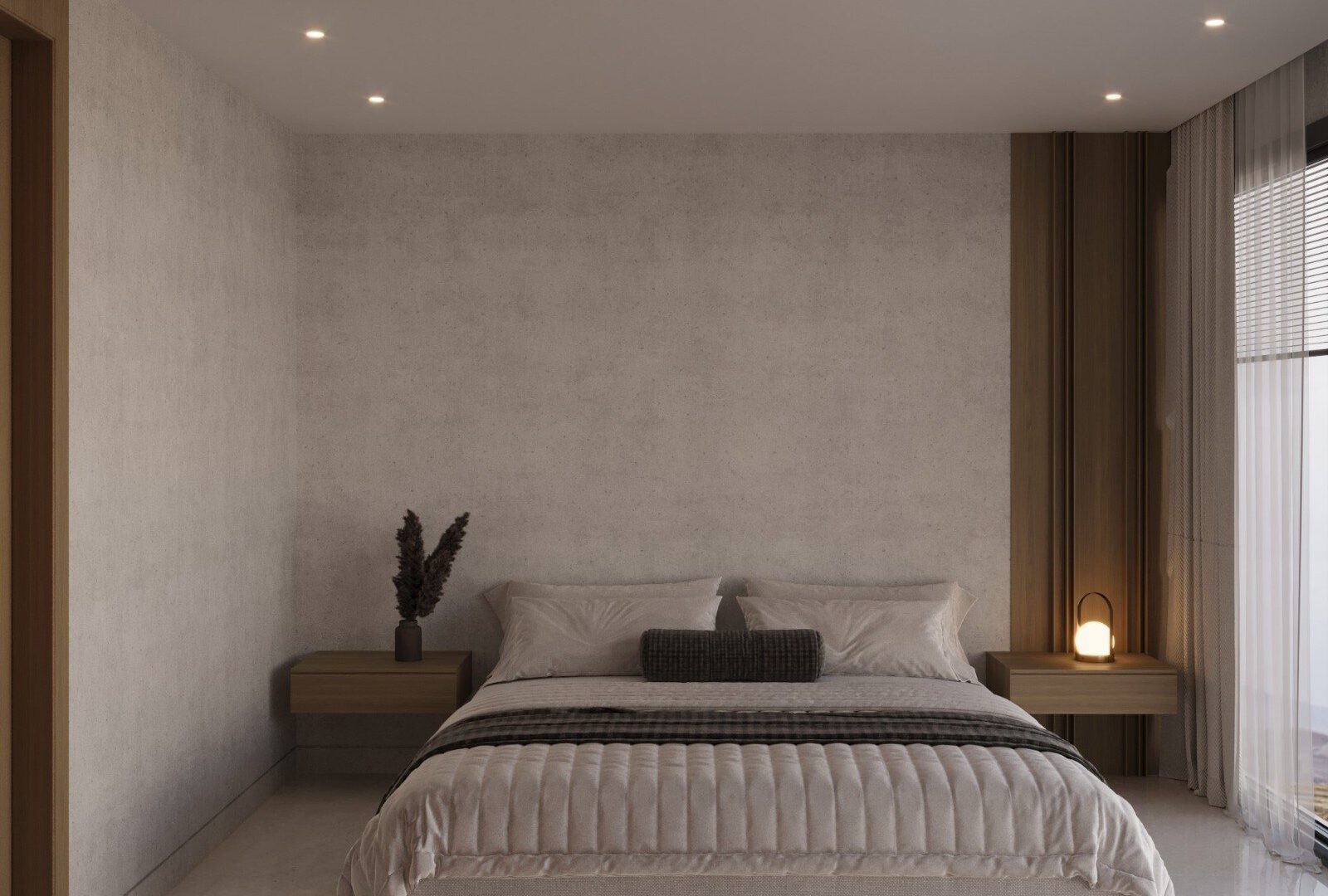 Bedroom at SOLACE Residence, Abianbase
