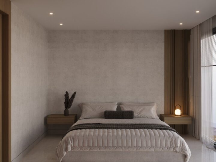 Bedroom at SOLACE Residence, Abianbase