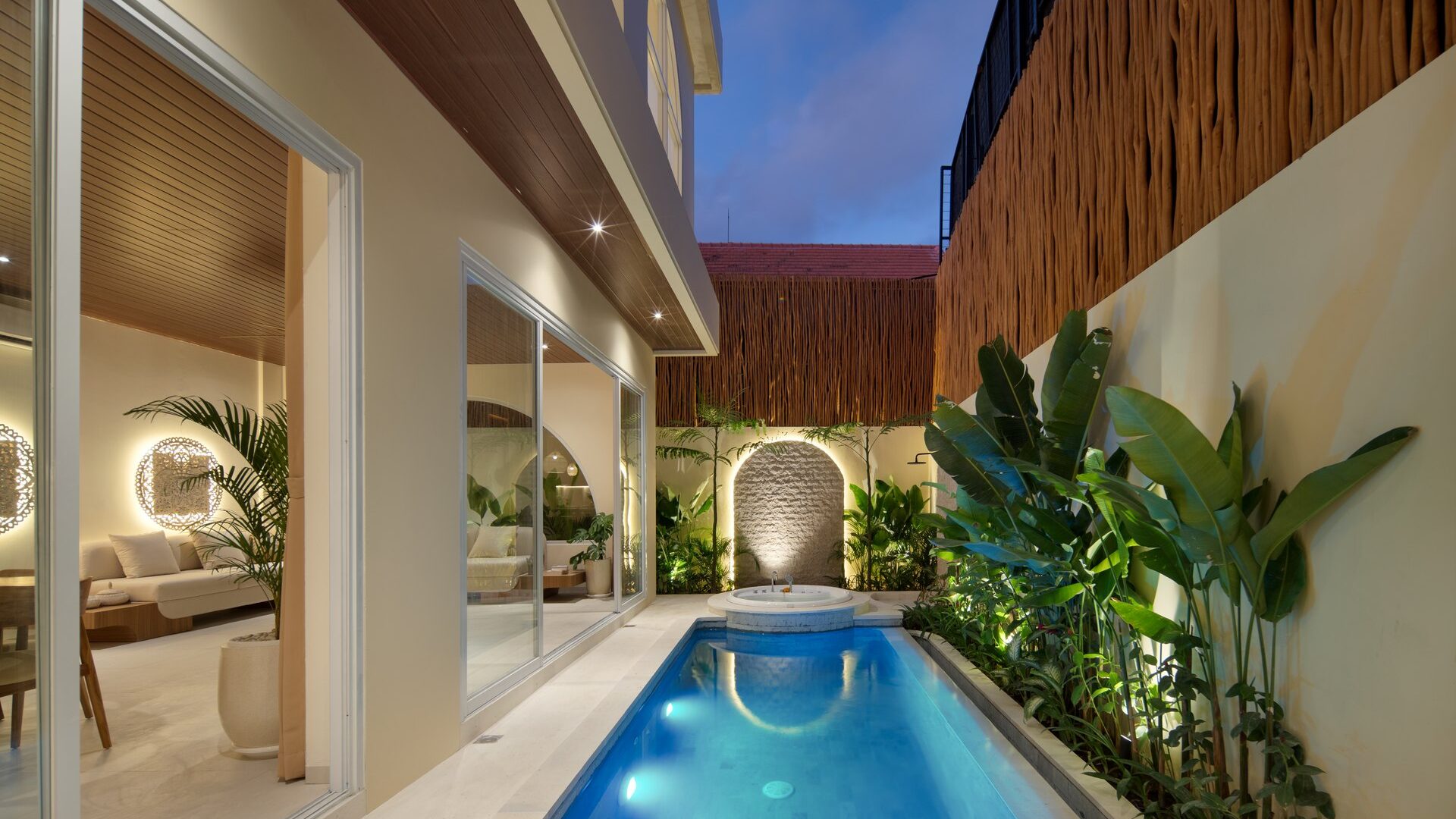 Pool at Villa Amandine, Tumbak Bayuh