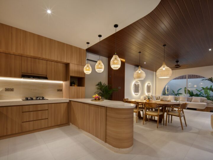 Kitchen at Villa Amandine, Tumbak Bayuh