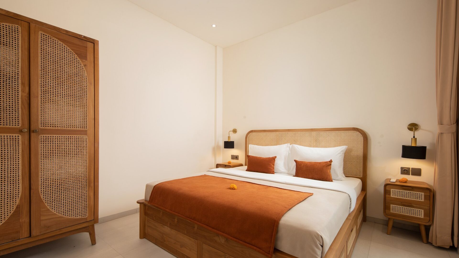 Bedroom two at Villa Amandine, Tumbak Bayuh