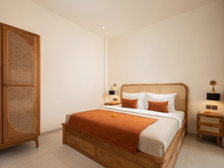 Bedroom two at Villa Amandine, Tumbak Bayuh