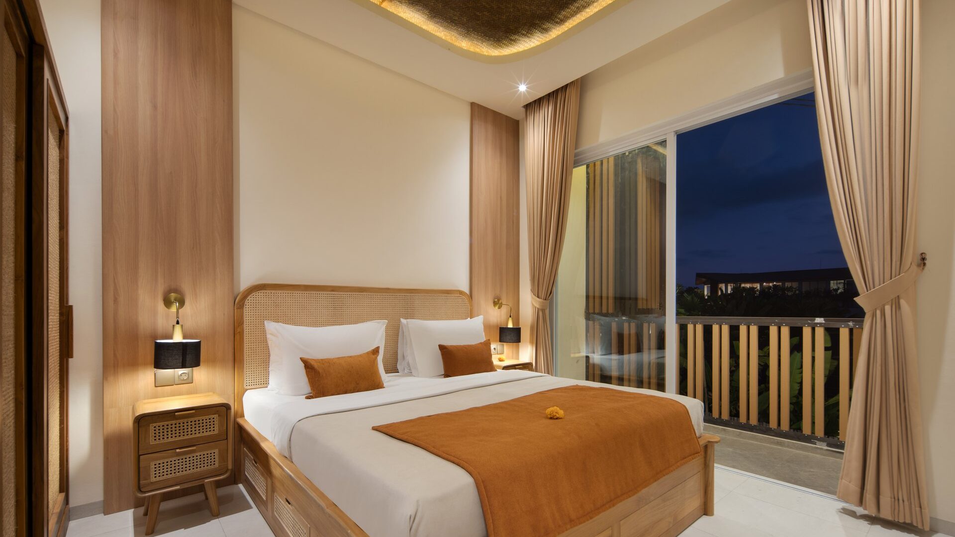 Bedroom three at Villa Amandine, Tumbak Bayuh