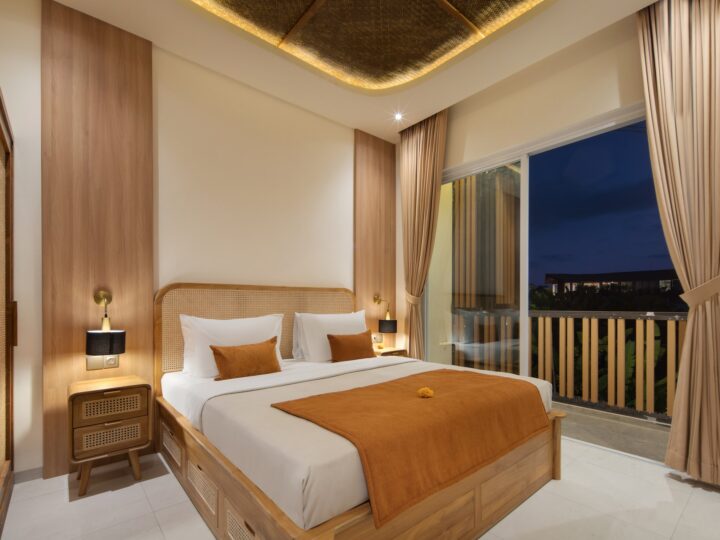 Bedroom three at Villa Amandine, Tumbak Bayuh