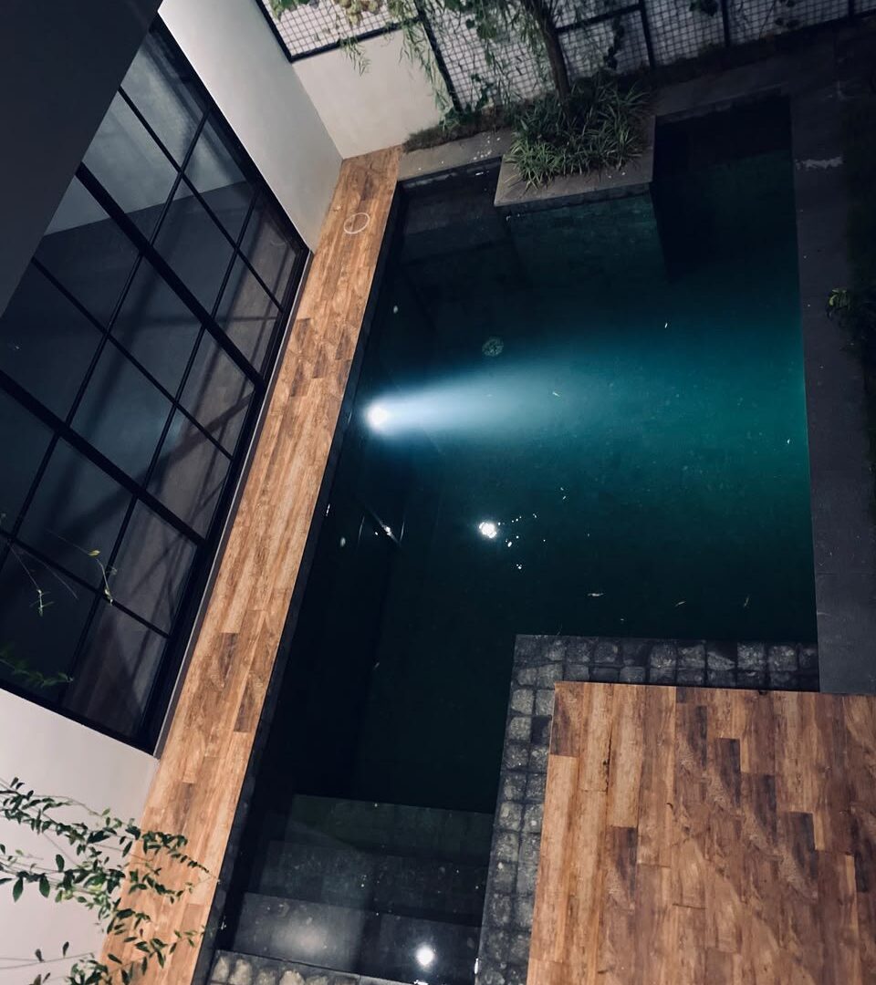 Pool night at We Villa Cemagi