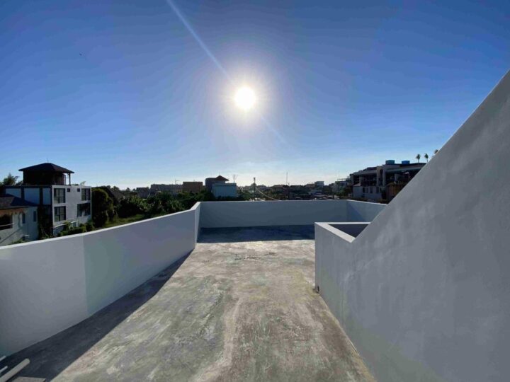 Rooftop view at We Villa Cemagi