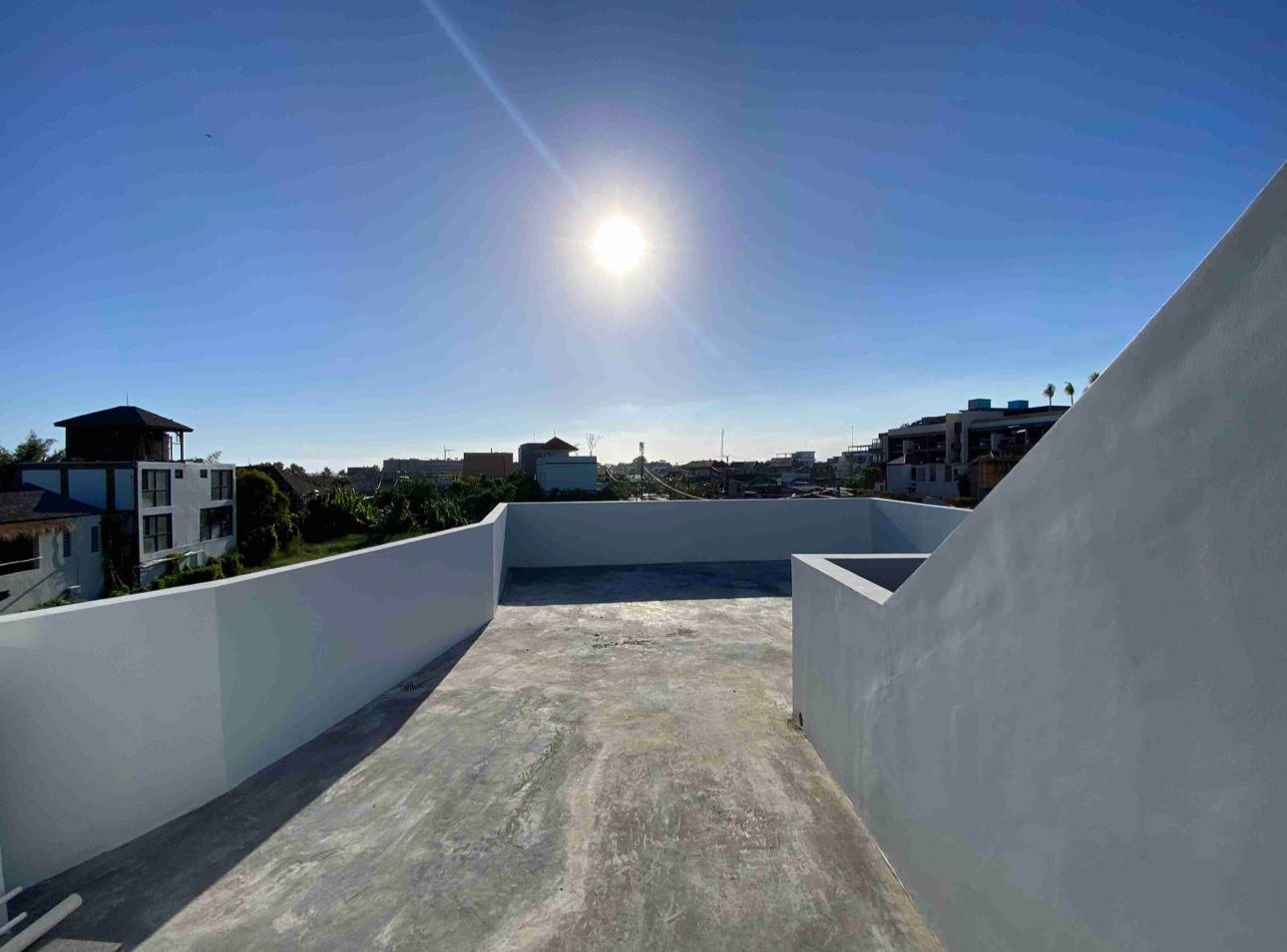 Rooftop view at We Villa Cemagi